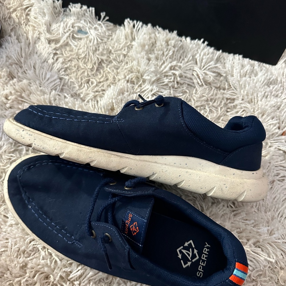 Sperry Men's Dark Blue Boat Shoes